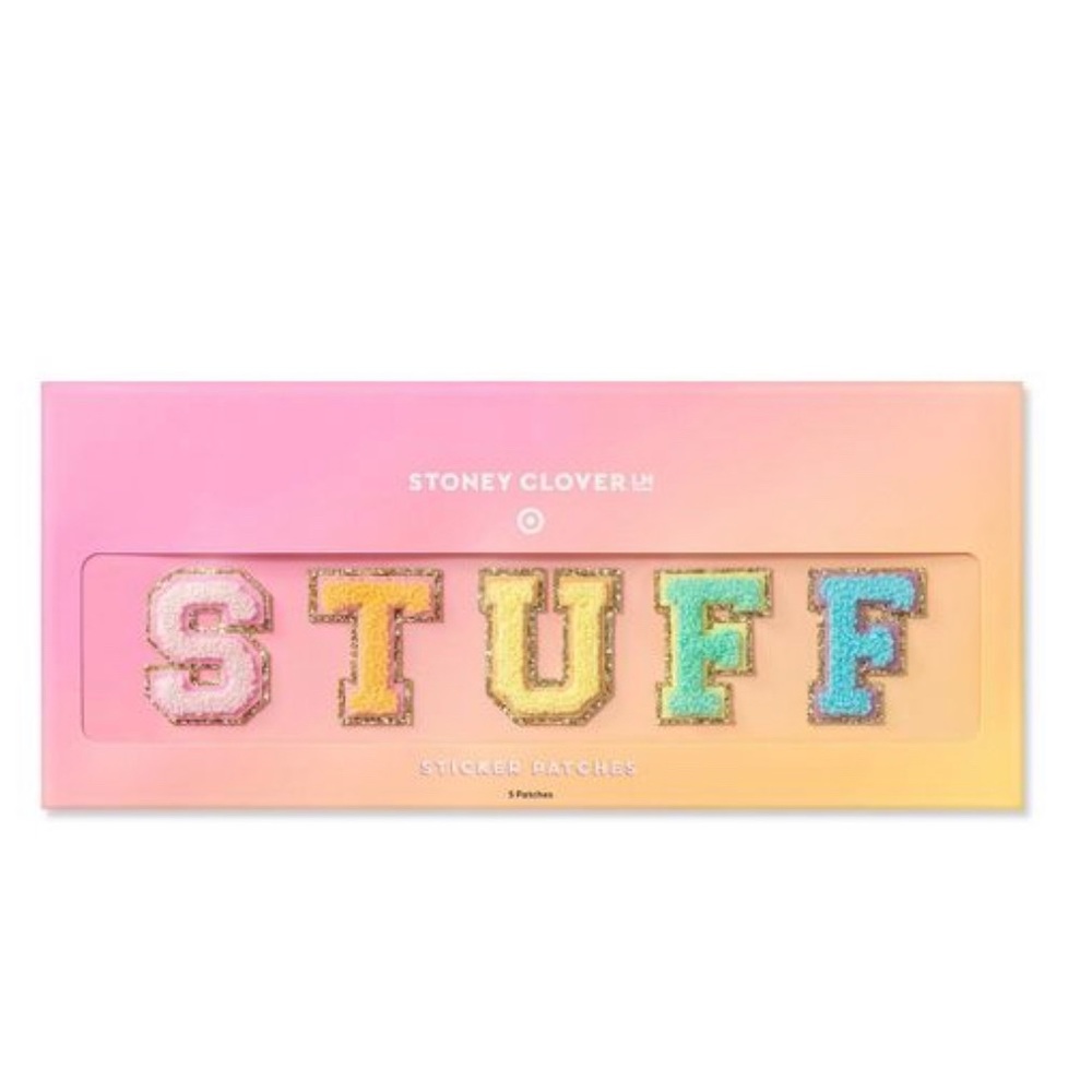 STUFF Patch Pack 5pc - Stoney Clover Lane x Target nwt